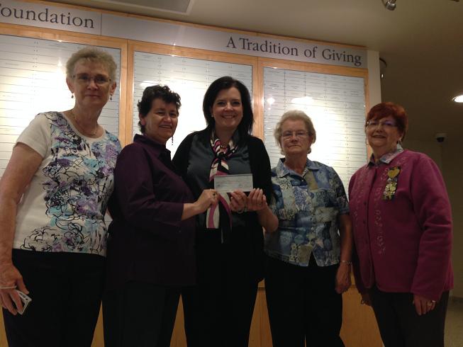 Victoria West WI at RMH Donor Wall